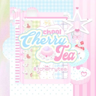 🪷 + cherry tea •°